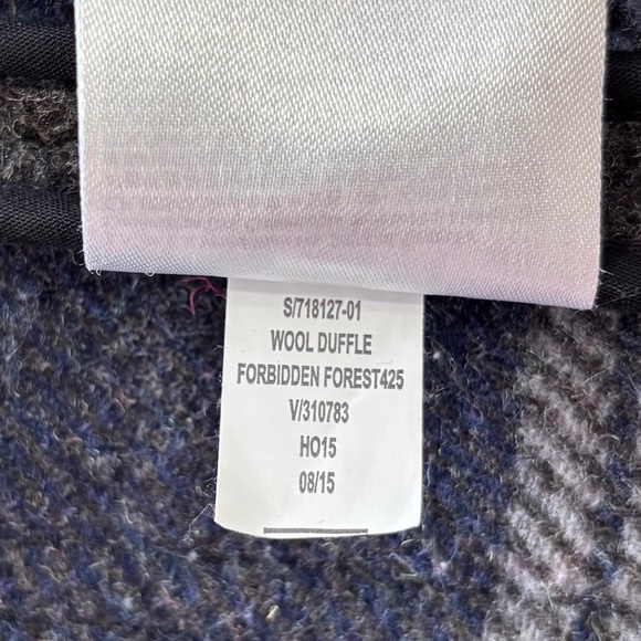 Gap wool blend dark green duffle jacket toggle closure with hood size M - Picture 16 of 16